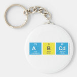 ABCD  Keychains