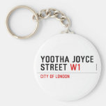 YOOTHA JOYCE Street  Keychains