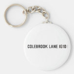 COLEBROOK LANE  Keychains