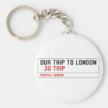 our trip to London    Keychains