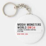 mOSHI mONSTERS wORLD  Keychains