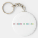 Néstor y Verónica   Keychains