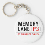 mEMORY LANE  Keychains