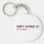 Cunty Avenue  Keychains