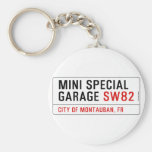 MINI SPECIAL GARAGE  Keychains