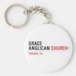 Grace ANglican  Keychains