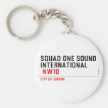 SQUAD ONE SOUND INTERNATIONAL   Keychains