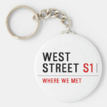 West Street  Keychains
