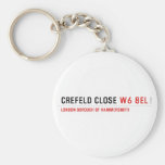Crefeld Close  Keychains
