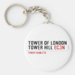 Tower of London Tower Hill  Keychains