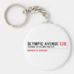 Olympic Avenue  Keychains