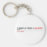 5 night at fredy 4  Keychains