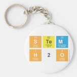STEM
 H2O  Keychains