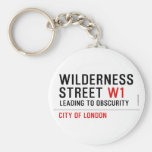 Wilderness  Street  Keychains