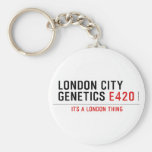 LONDON CITY  GENETICS  Keychains