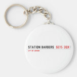 Station barbers   Keychains