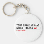 Your Name Arshad  Street Indian  Keychains