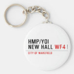 HMP/YOI  NEW HALL  Keychains