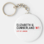 ELIZABETH U. CUMBERLAND  Keychains