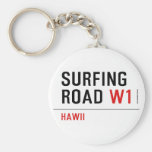 Surfing Road  Keychains