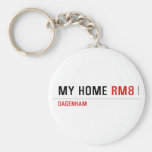 MY HOME  Keychains