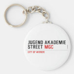 jugend akademie Street  Keychains