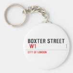 Boxter Street    Keychains