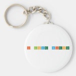 I love science  Keychains