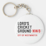 LORD'S CRICKET GROUND  Keychains