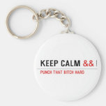 Keep calm  Keychains