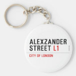 alexzander Street  Keychains