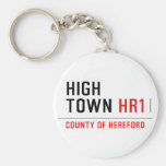HIGH TOWN  Keychains
