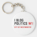 I Blog  Politics  Keychains