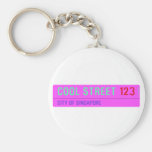 Cool street  Keychains