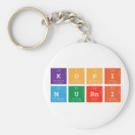 KOPI
 MURNI  Keychains