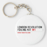 London revolution foiling Kit  Keychains