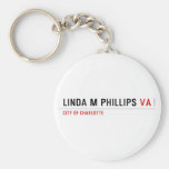 LINDA M PHILLIPS  Keychains