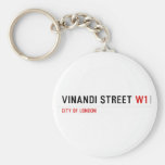 VINANDI STREET  Keychains