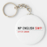 NP English  Keychains