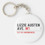 Lizzie Austen Ave.  Keychains