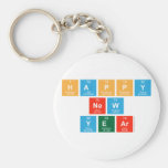 Happy
 New
 Year  Keychains