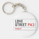 LOVE Street  Keychains