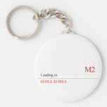I LOVE MONiCA.SY  Keychains