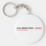 paul brown street   Keychains