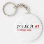 Criblez st  Keychains