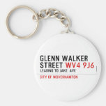 glenn walker street  Keychains