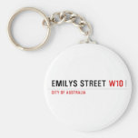 Emilys Street  Keychains