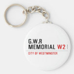 G.w.r memorial  Keychains