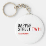 DAPPER Street  Keychains