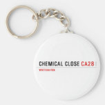 Chemical Close  Keychains